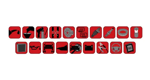 Scheduled maintenance (10,000–180,000 km)